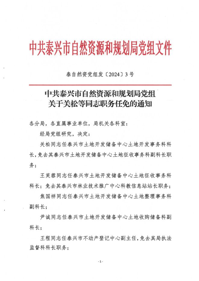 济源市自然资源和规划局人事任命最新名单公布